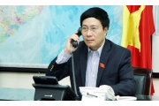 Bộ trưởng Ngoại giao Việt - Mỹ điện đàm về Biển Đông